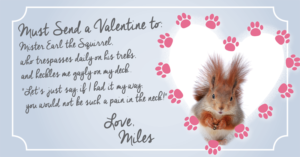 Earl Valentines Card